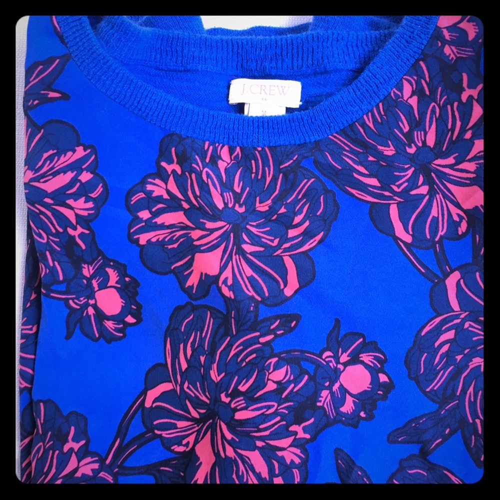 SALE J. Crew Factory Floral-Print Top